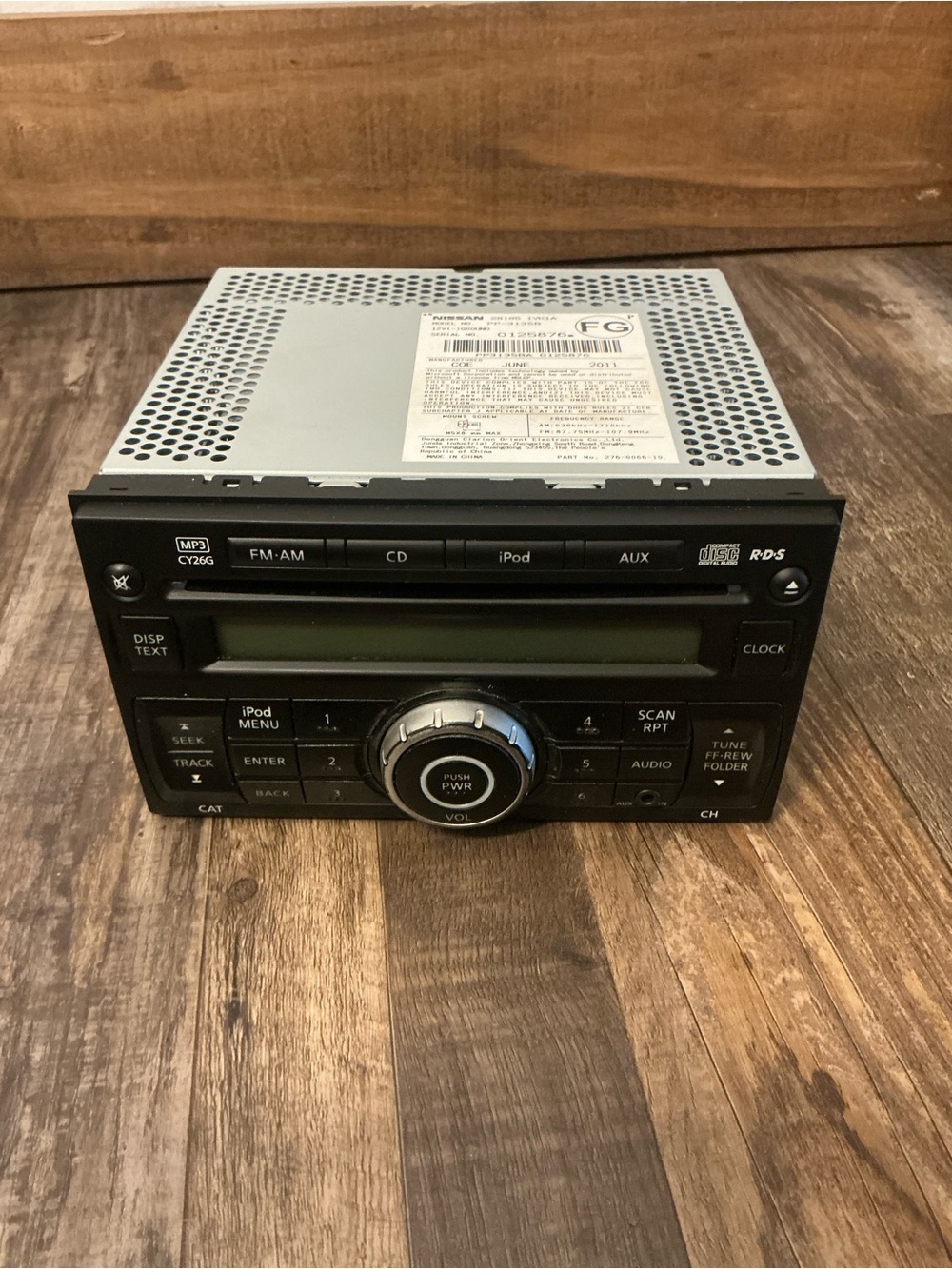 Genuine 2010-2012 NISSAN SENTRA CD Player Factory OEM Radio PP1335BA